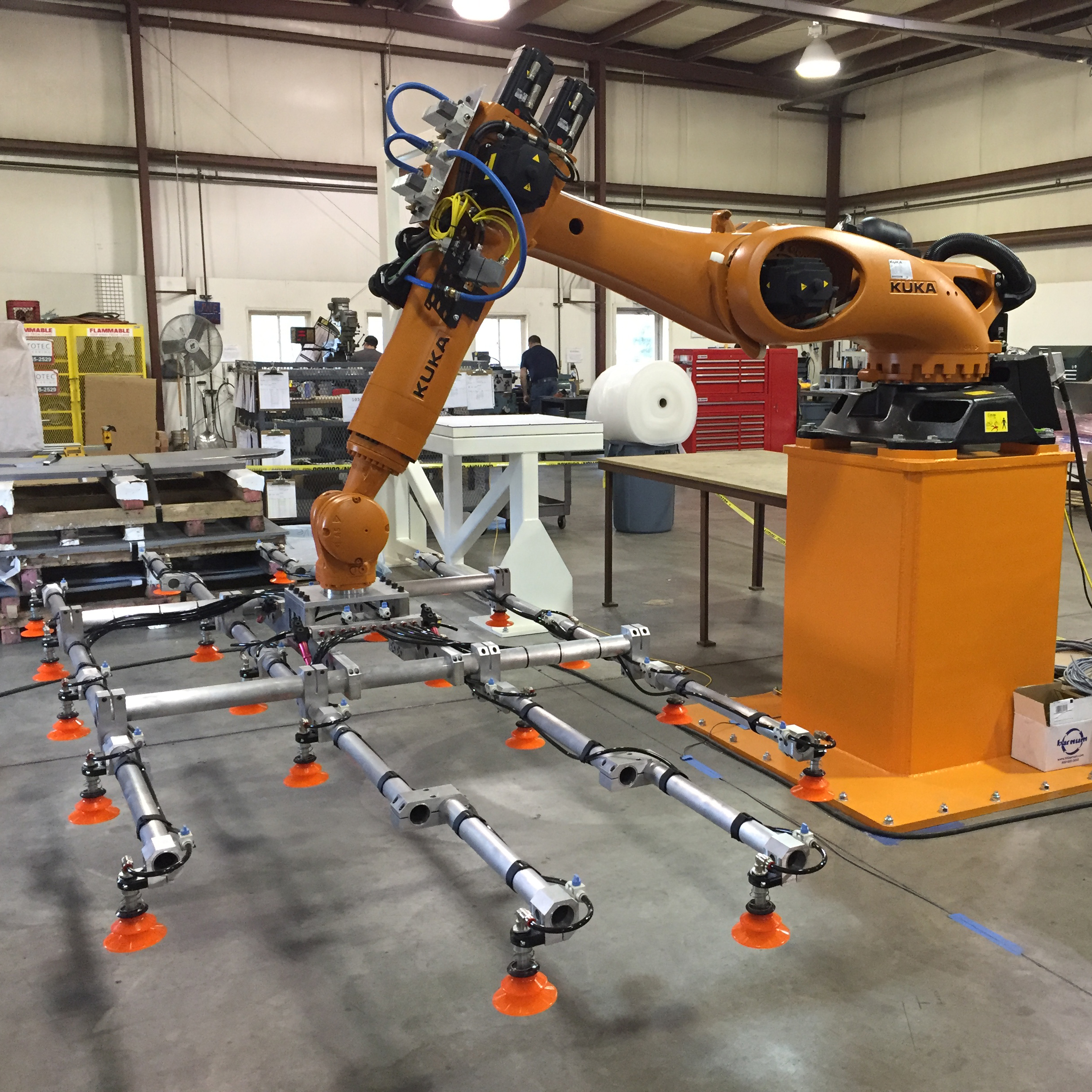 Robotic Sheeting Handling System Automation