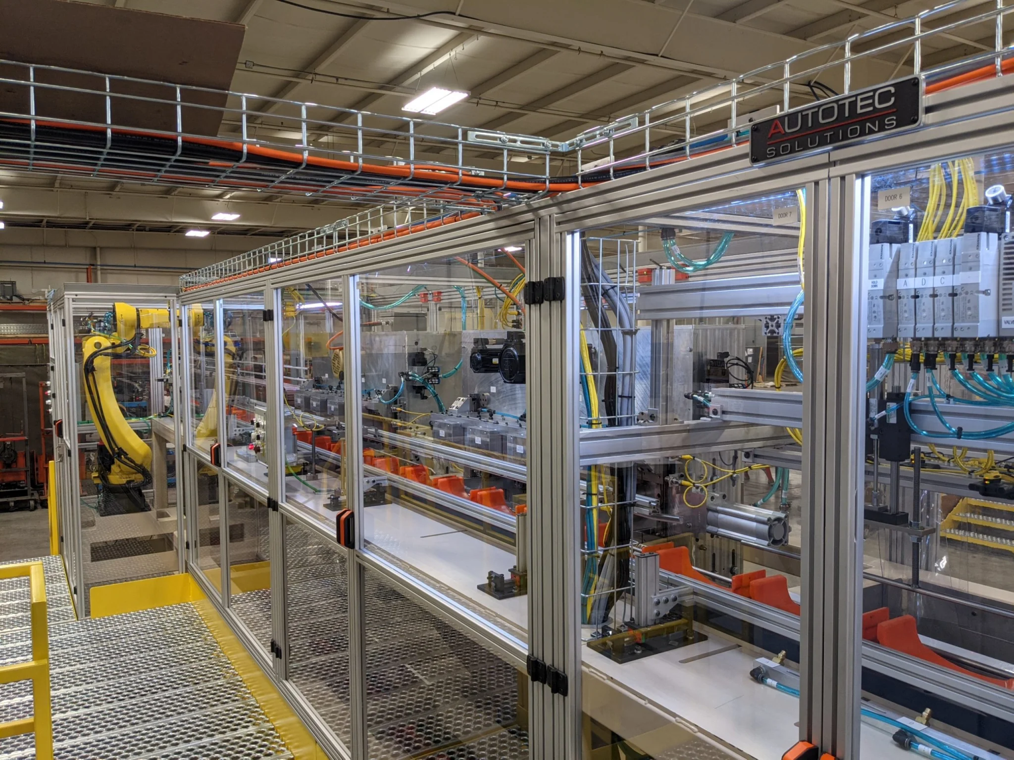 Autotec Solutions - Finishing Machine with Fanuc Robot