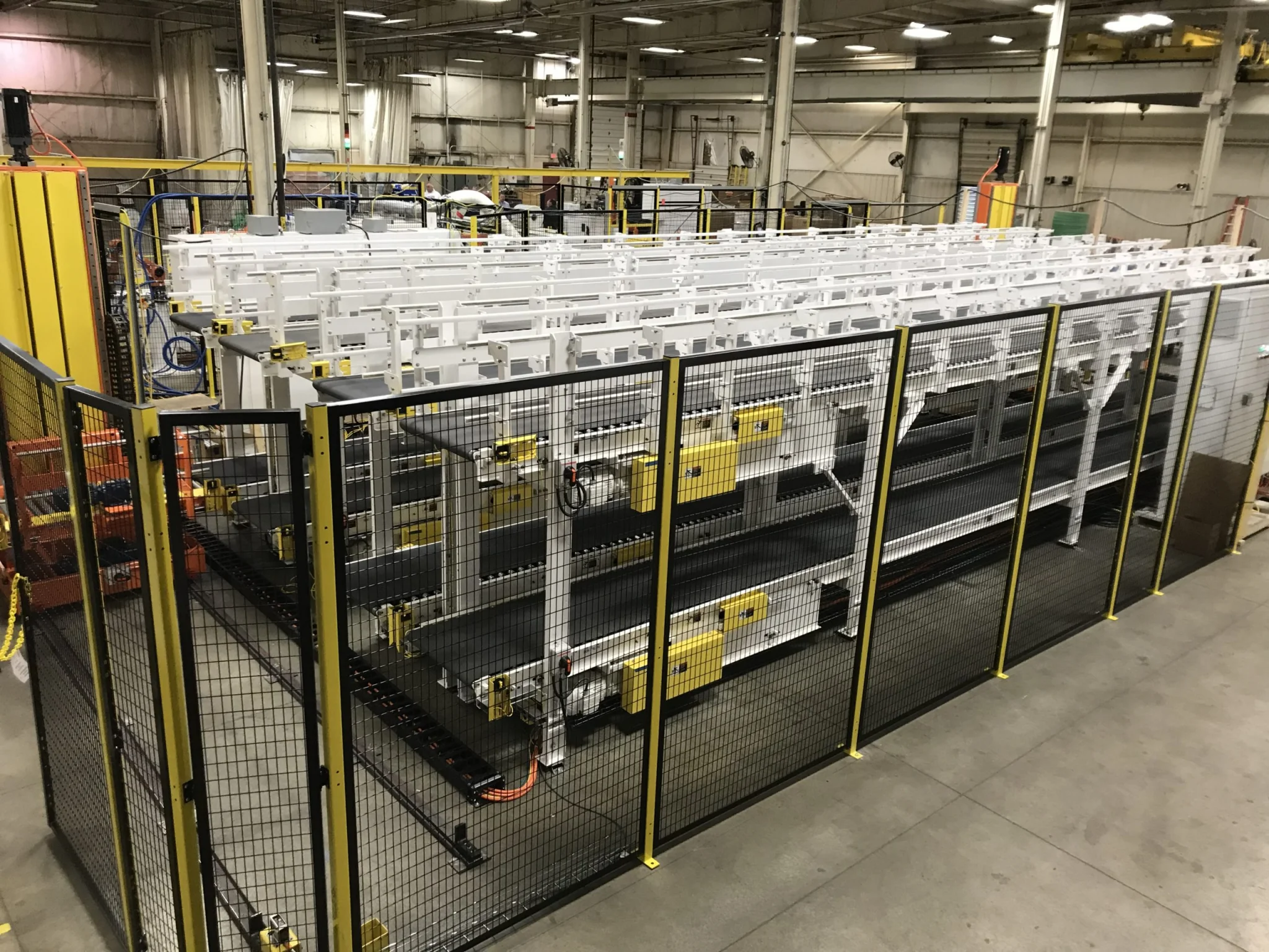 Autotec Solutions roll handling automated storage and retrieval system for film rolls.